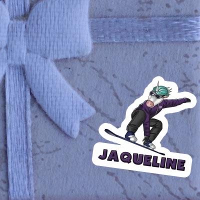 Jaqueline Sticker Snowboarder Notebook Jaqueline Sticker Snowboarder Notebook Image