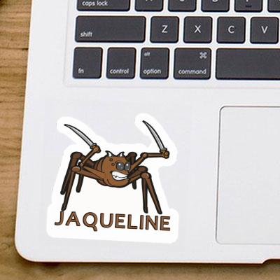 Sticker Jaqueline Fighting Spider Notebook Sticker Jaqueline Fighting Spider Notebook Image