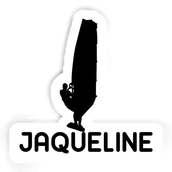 Sticker Windsurfer Jaqueline Laptop Sticker Windsurfer Jaqueline Laptop Image