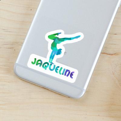 Sticker Jaqueline Yoga Woman Notebook Sticker Jaqueline Yoga Woman Gift package Image