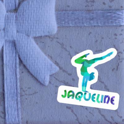 Sticker Jaqueline Yoga Woman Notebook Sticker Jaqueline Yoga Woman Notebook Image