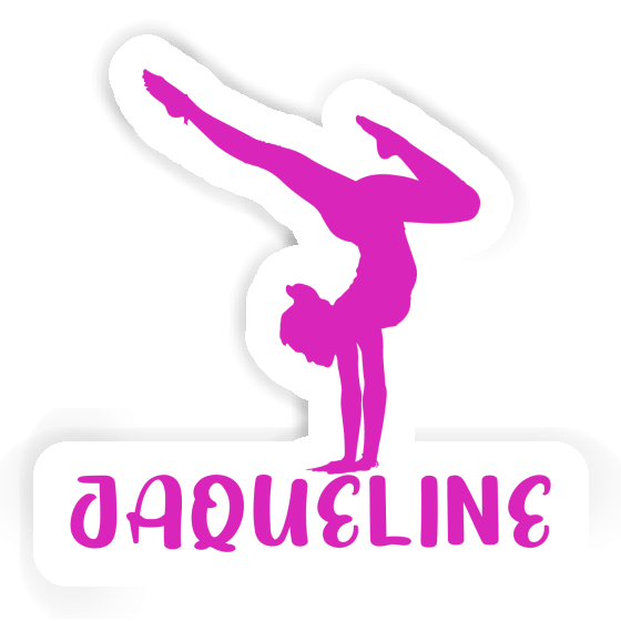 Jaqueline Sticker Yoga Woman Notebook Jaqueline Sticker Yoga Woman Notebook Image