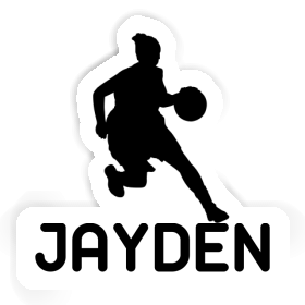 Sticker Basketball Player Jayden Image