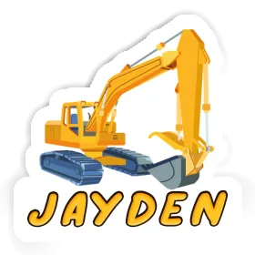 Jayden Sticker Excavator Image