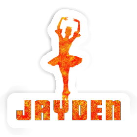 Jayden Sticker Ballerina Image