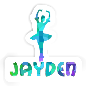 Sticker Ballerina Jayden Image