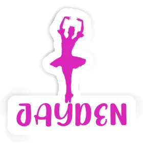 Sticker Jayden Ballerina Image