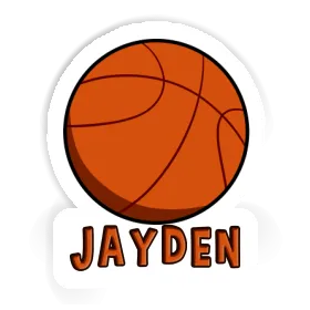 Sticker Basketball Jayden Image