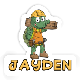 Jayden Sticker Construction worker Image