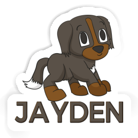 Chien de bouvier Autocollant Jayden Image