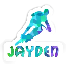 Sticker Jayden Biker Image