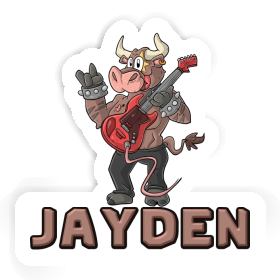 Sticker Guitarist Jayden Image