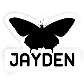 Butterfly Sticker Jayden Image