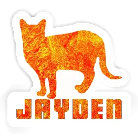 Sticker Jayden Cat Image