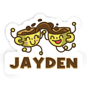 Coffee Sticker Jayden Image