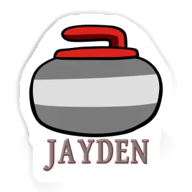 Jayden Sticker Curling Stone Image