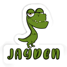 Jayden Sticker Dinosaur Image