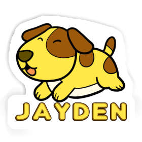 Jayden Autocollant Chien Image