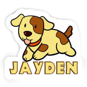 Dog Sticker Jayden Image