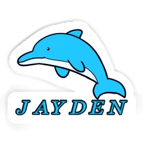 Sticker Dolphin Jayden Image