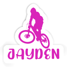 Jayden Sticker Downhiller Image