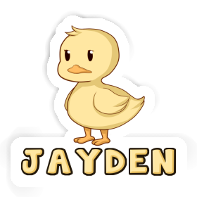 Duck Sticker Jayden Image