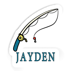 Fishing Rod Sticker Jayden Image