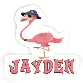 Flamingo Sticker Jayden Image