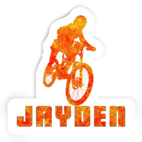 Sticker Freeride Biker Jayden Image