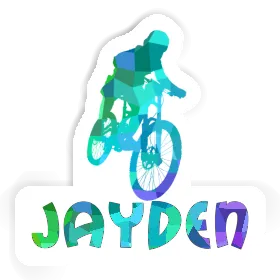 Jayden Sticker Freeride Biker Image