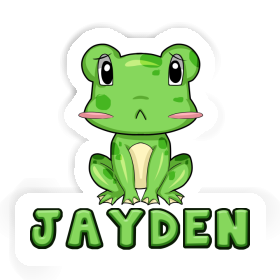 Autocollant Jayden Grenouille Image