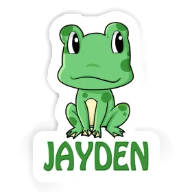 Jayden Sticker Frog Image