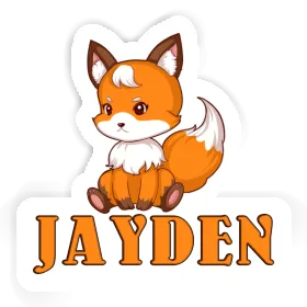 Fox Sticker Jayden Image