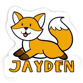 Fox Sticker Jayden Image