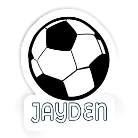 Jayden Sticker Football Image