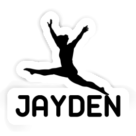 Sticker Gymnast Jayden Image