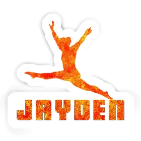 Sticker Jayden Gymnast Image