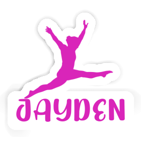 Sticker Gymnast Jayden Image