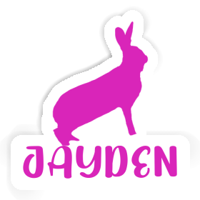 Sticker Rabbit Jayden Image