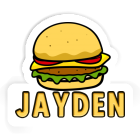 Cheeseburger Sticker Jayden Image