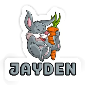 Sticker Easter bunny Jayden Image