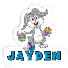 Easter Bunny Sticker Jayden Image