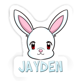 Jayden Sticker Rabbithead Image