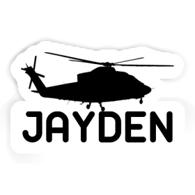 Sticker Helicopter Jayden Image