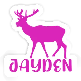 Deer Sticker Jayden Image