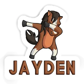 Sticker Horse Jayden Image