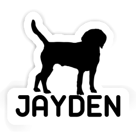 Autocollant Jayden Chien Image