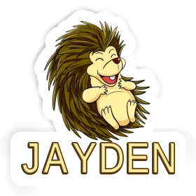 Jayden Sticker Hedgehog Image