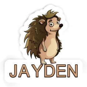 Sticker Jayden Hedgehog Image