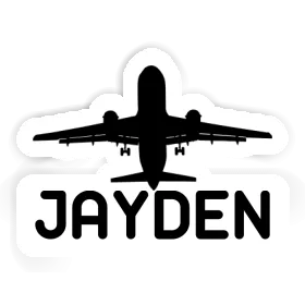 Jayden Sticker Jumbo-Jet Image